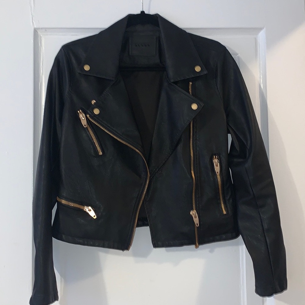 Blank NYC leather jacket